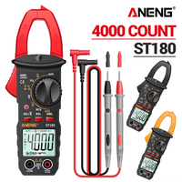 ANENG AC Current clamp Meter Digital Multimeter professional 4000 Counts Voltage Capacitance NCV Ohm Tester Tools electrician