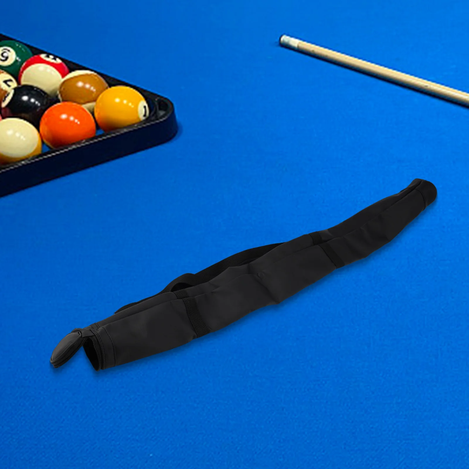 32 zoll Queue Stange Tragetasche Fall Leichte, Tragbare Schulter Gurt Billard Stick Tasche Für 1/2 Snooker Billard Stick Stange