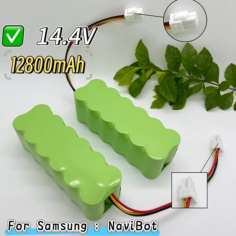 Ni-CD аккумулятор 14,4 В, высокая емкость 12800 мАч — замена для робота-пылесоса SR8895 SR8840 SR8845 SR8855 VCA-RBT20 DJ96-00113C Ni-CD аккумулятор 14,4 В, высокая емкость 12800 мАч — замена для робота-пылесоса SR8895 SR8840 SR8845 SR8855 VCA-RBT20 DJ96-00113C
