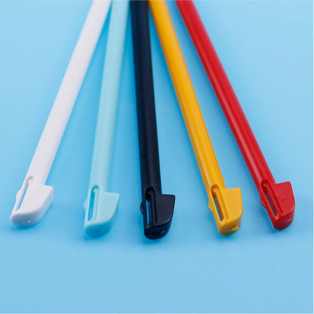 1PCS 5 colors Mobile Touch Pen Touchscreen Pencil For WIIU Slots Hard Plastic Stylus Pen For Nintend Wii U Game Console