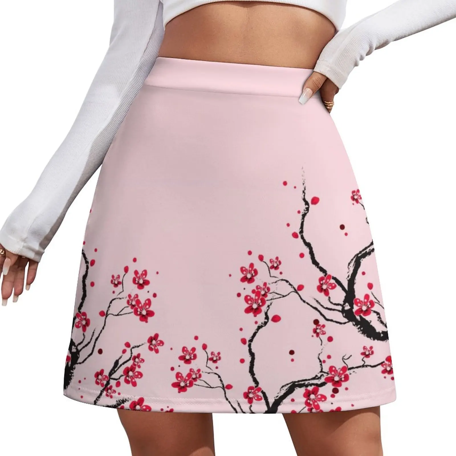 

Cherry Blossom Mini Skirt skorts for women dresses for prom womens skirts luxury women skirts