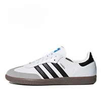Original Adidas Clover SAMBA OG Men's And Women's Classic Board Shoes Sneakers Non-slip Wear Resistant Comfortable Breathable