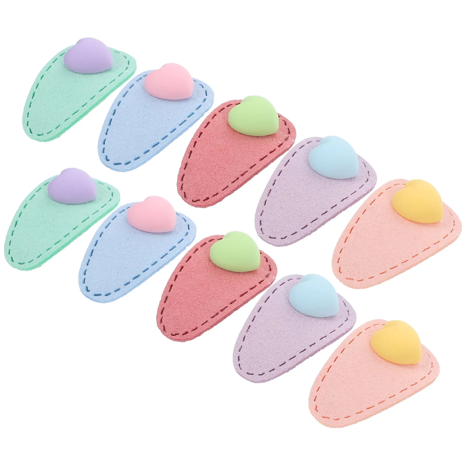 

10 Pcs Hair Clips Cartoon Hairpin Accessories for Girls Cute Pu