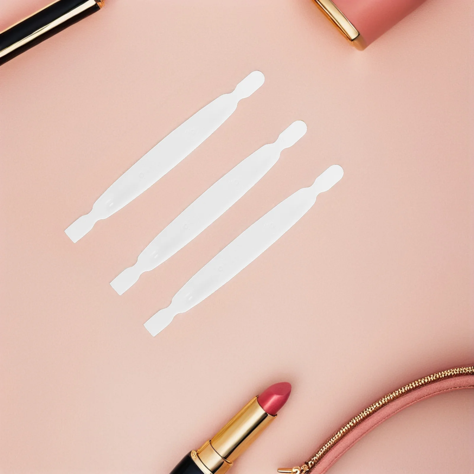 

100Pcs Eyelid Tape Forks Makeup Aid Ergonomic Curve Beginner Friendly Long Term Results Double Eyelid Tape Forks