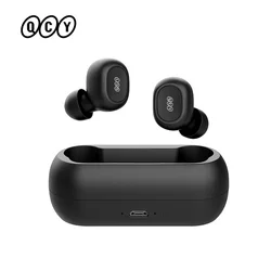 QCY T1C Wireless Earphone Bluetooth5.0 Headphones Mini Stealth 3D Stereo Headset HD Call Earbud Customizing APP Long Standby 20H