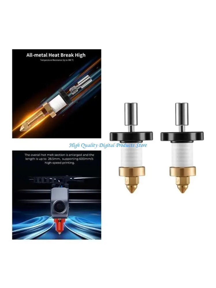 U2JE لـ K1 Ceramic Heating Block Hotend Heating High Leging Printing High Hery Hery 300 درجة مئوية