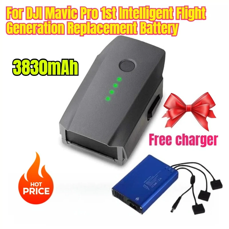 

3830mAh for DJI Mavic Pro 1st Intelligent Flight Generation Replacement Battery