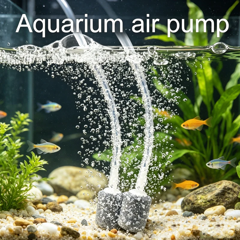 Aquarium Air Pump Accessories, Fish Tank Bubble Stone Aerator, Air Disc, Oxygen Stone, Air Generator for 4mm Oxygen Hose