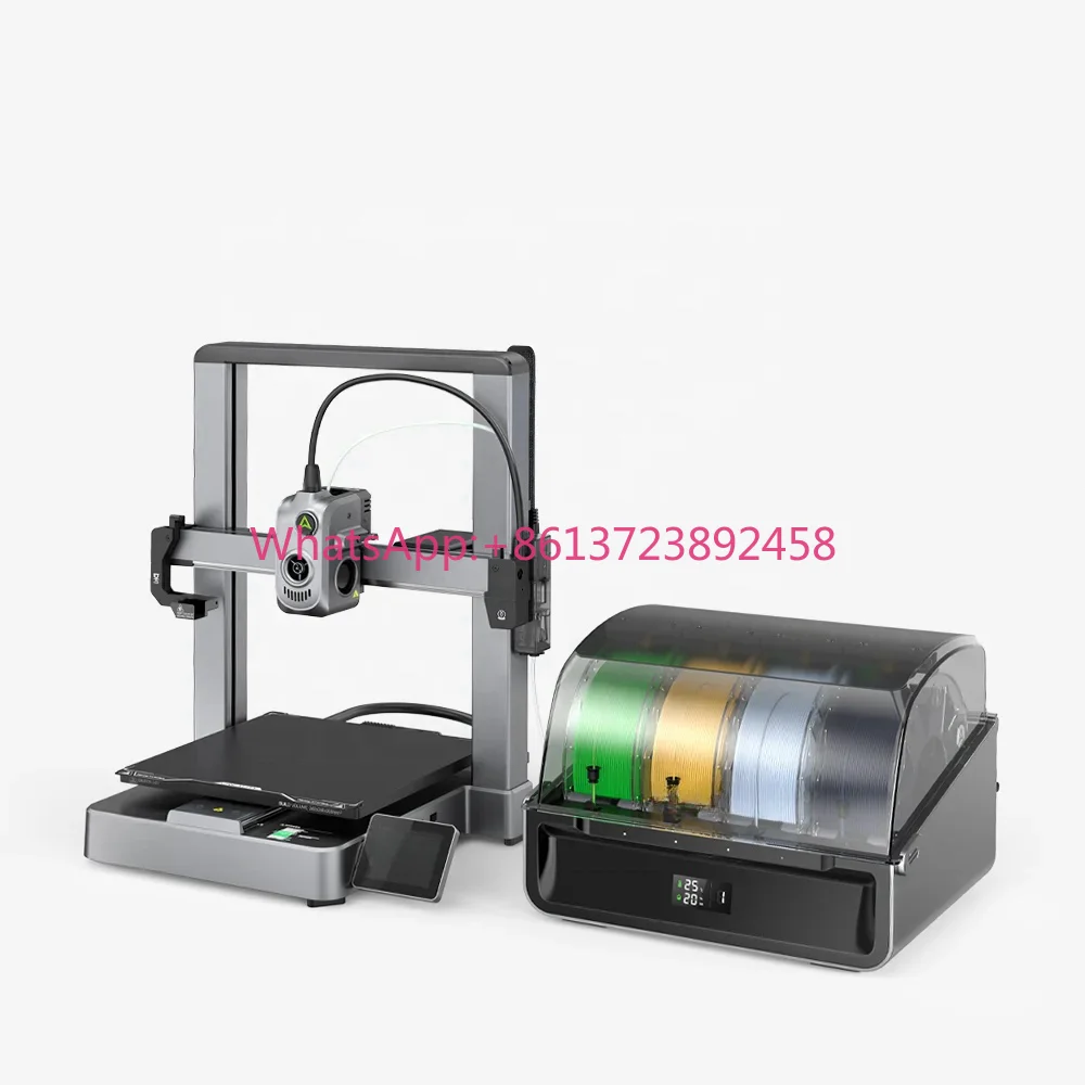Creality Hi Combo 3D Printer Multi Color 3D Printer with CFS, 500mm/s Auto-Leveling Automatic Filament Reading 10.24 X 11.81Inch