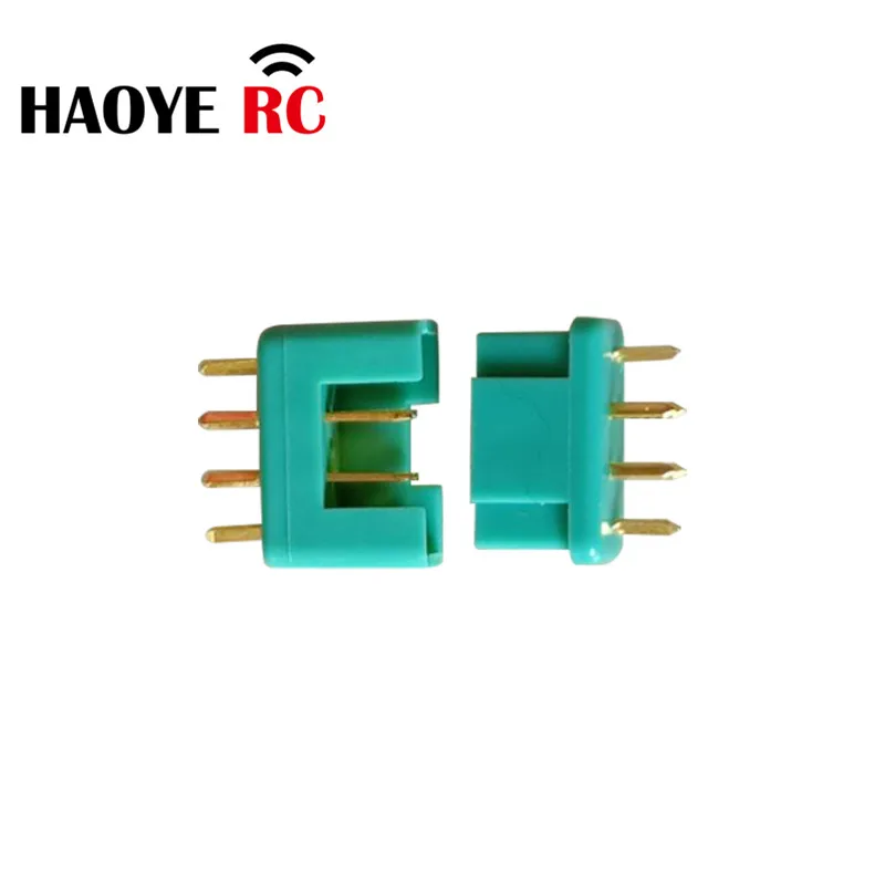 Haoye 5 Pairs MPX Connector 6 Pin Multiplex Plug Gold Plated Pin 30Amp Male Female Connector For RC Aircraft Accessories