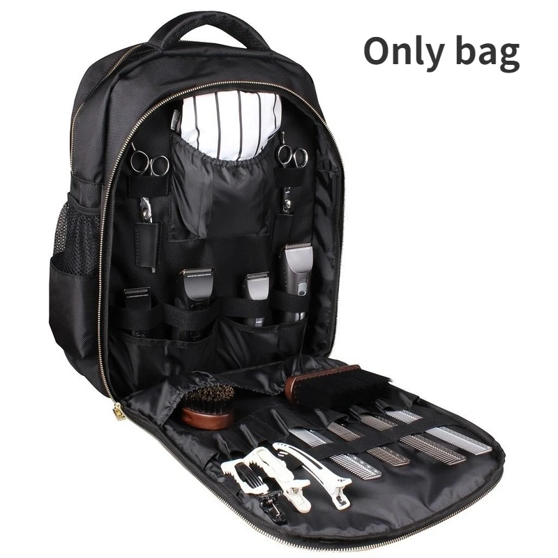 Waterproof Toiletry Bag Artist Large Capacity Salon Barber Tool Storage Backpack Hairdresser Backpack Travel Barber Backpack