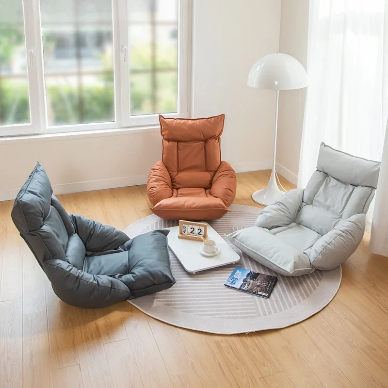 

Technology Cloth Folding Lazy Sofa Japanese Bay Window Tatami Backrest Balcony Single Simple Rental Room Small Sofa Furniture