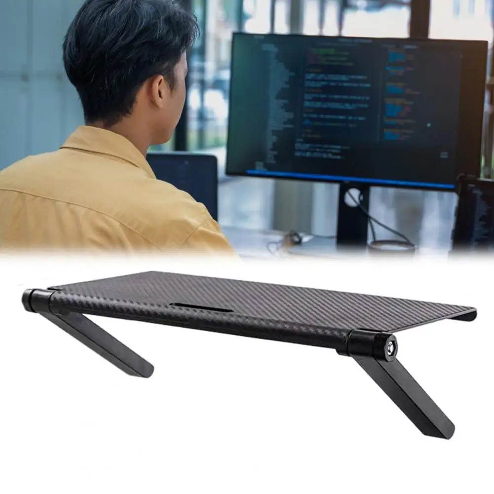 조절식 책상 선반 벽걸이 TV 랙, 라우터 보관 선반, 미끄럼 방지 디자인, 강력한 내하중 브래킷, 심플한