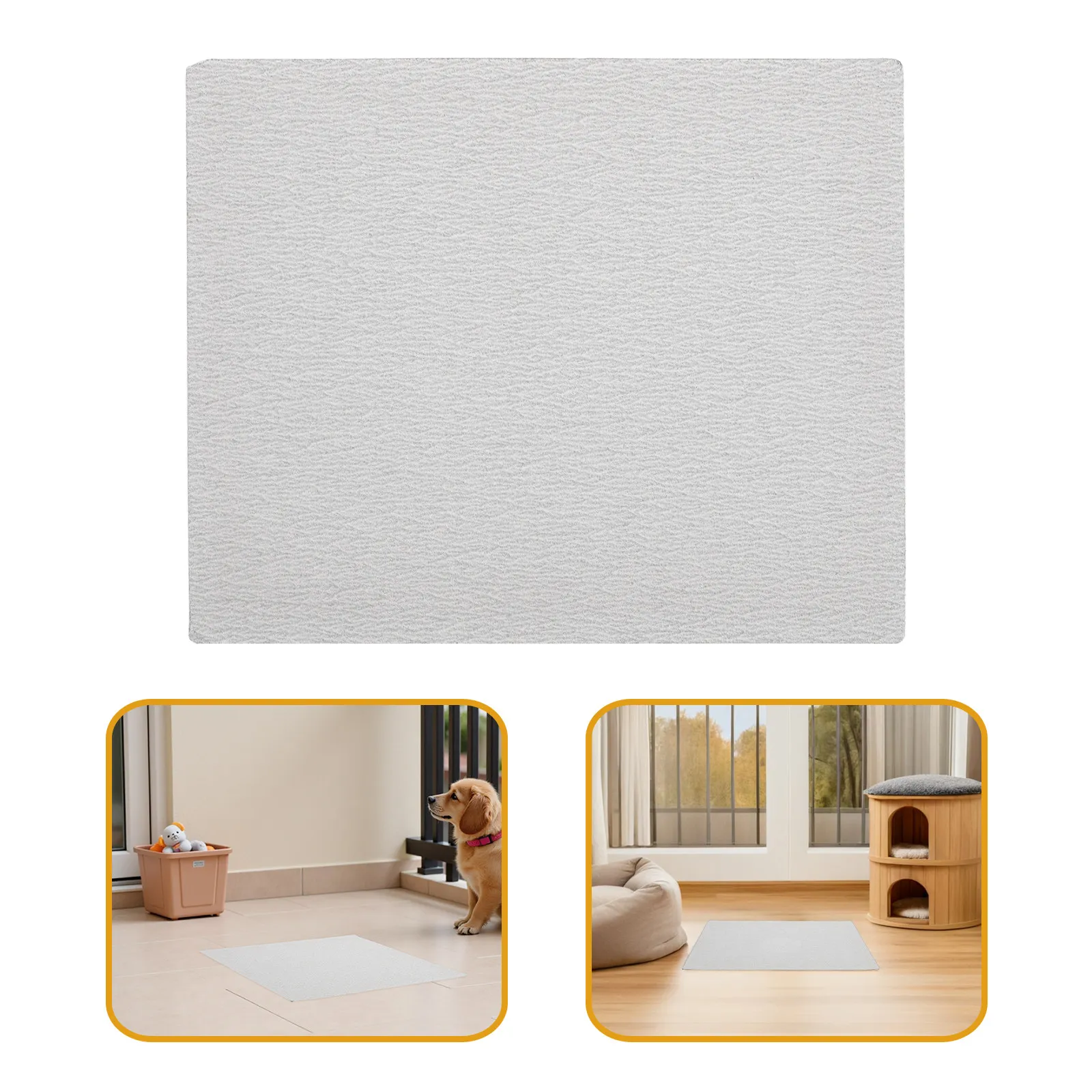 6 Pcs Pet Nail Sandpaper Dog File Replacement Pads Sanding Claw Cat Scratch Filing Board Adhesive Scraper