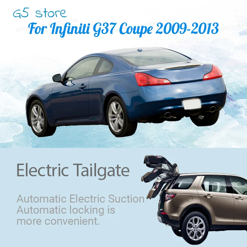 

Power Electrically operated Smart Automatic tailgate modification system For Infiniti G37 Coupe 2009-2013