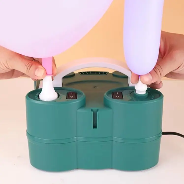 220V Portable Electric Air Pump Double Layer Long Magic Balloon Electric Inflatior 600W Balloon Blowing Machine