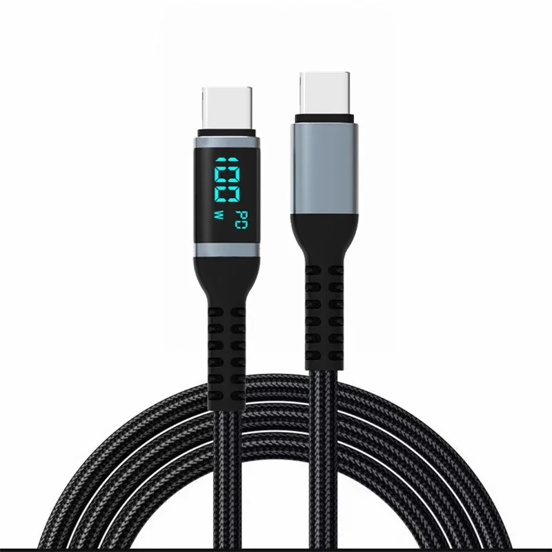 

Светодиодный дисплей, 100 Вт, кабель USB типа C к USB C, 0,5/1,5/2 м для Huawei, iPad, Samsung, кабель для быстрой зарядки, зарядного устройства