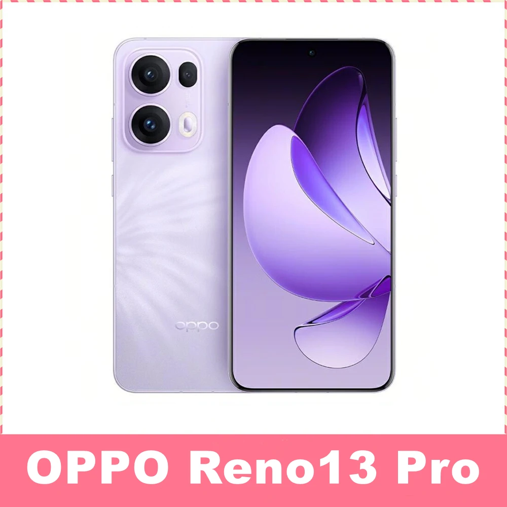 OPPO Reno13 Pro Dimensity 8350 6.83 Inch 2800 X 1272 AMOLED 120Hz 5800mAh Supports Wireless Charging