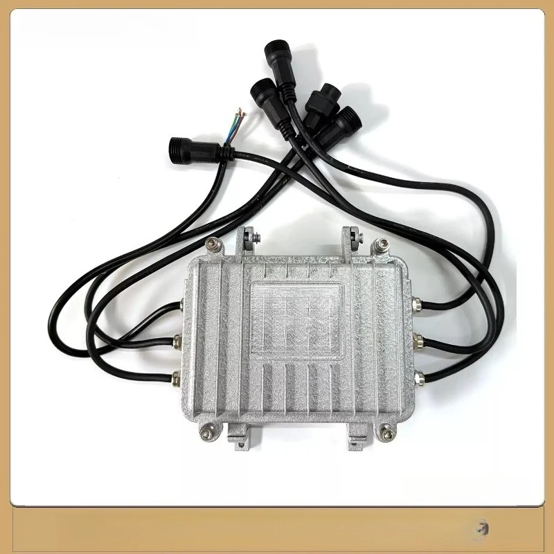Waterproof 4‑Channel DMX512 Signal Amplifier,Outdoor Stage Lighting Signal Expander,Signal Booster for Beam Lights