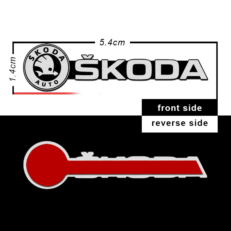 Car Speaker Audio Speaker Badge Stereo Emblem Sticker Styings For Skoda Octavia A5 A7 1 Rapid Fabia Yeti Superb Car Accessories