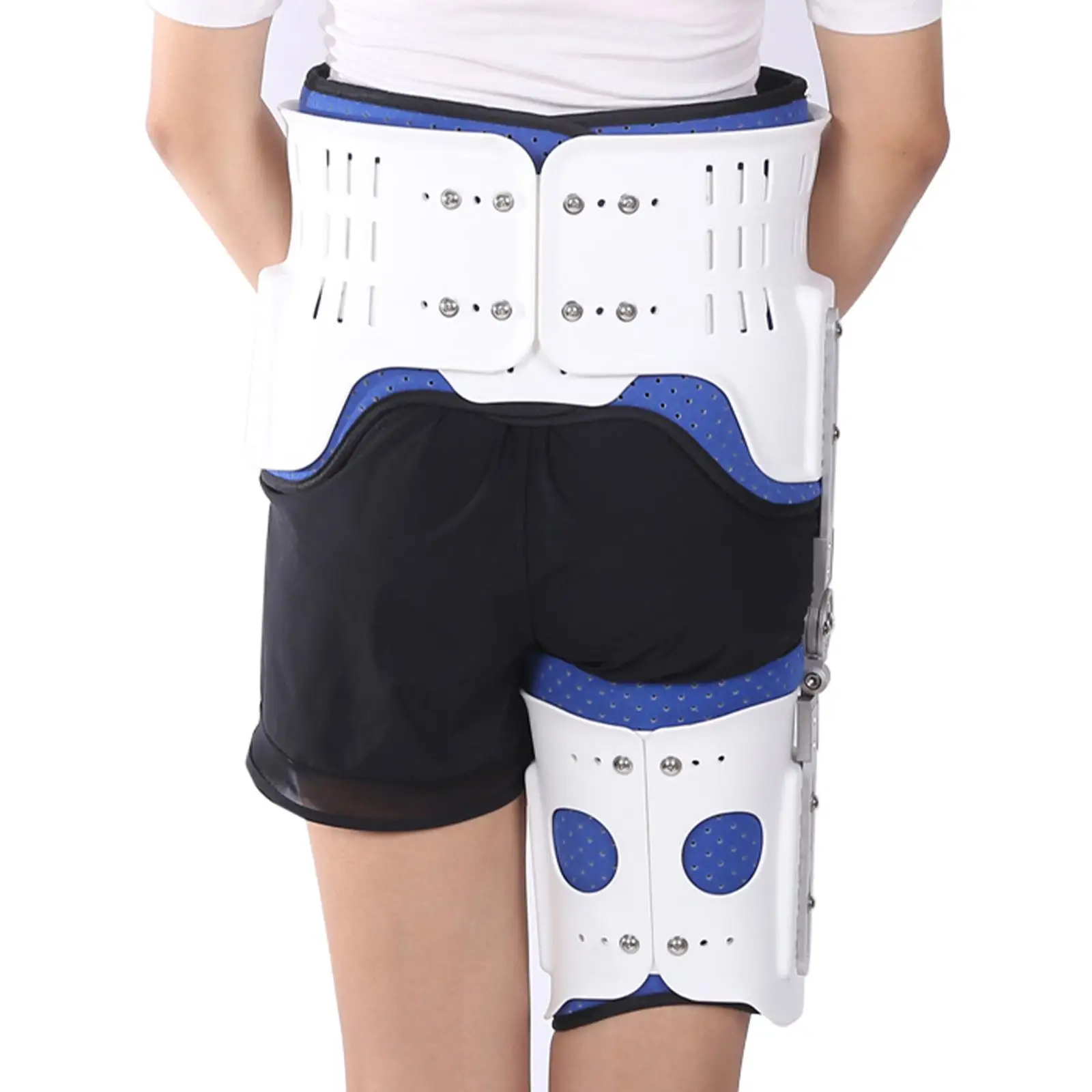 Hip Fixation Brace Thigh Fractures Wrap Compression Joints Belt Men