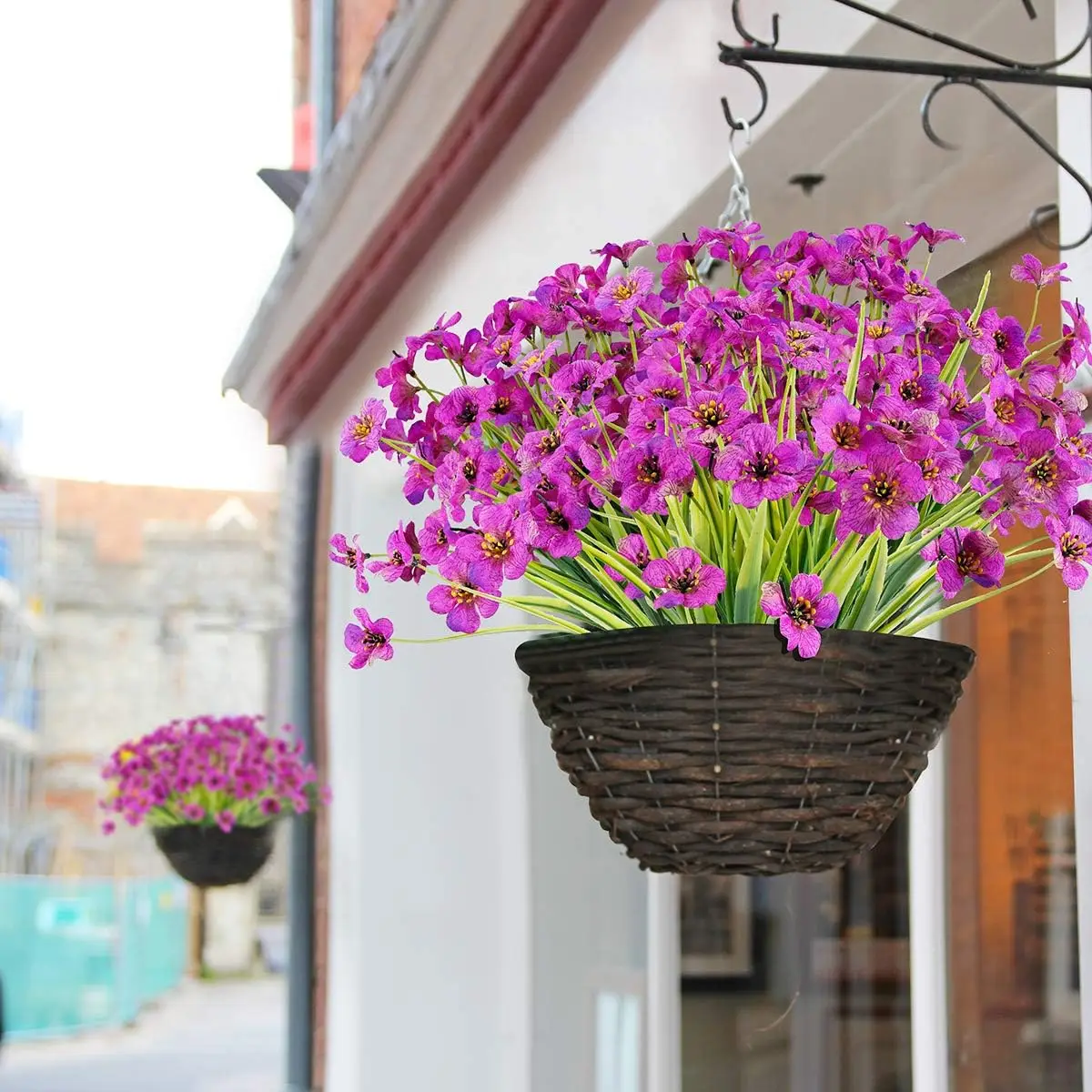 Künstliche Blumen, Wasserpflanzen, Kunststoff-Deko für Zuhause, Garten, Hof, Festivals, Hochzeitssaal, Hängedekoration, Geschenke