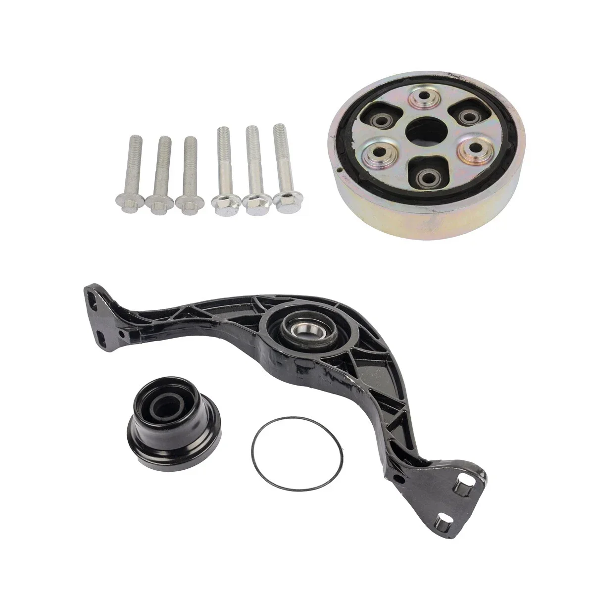 AP01 Hardy Disc Cardanico Albero e Cuscinetto Centrale Posteriore Per VW Tiguan Audi Q3 quattro 4WD