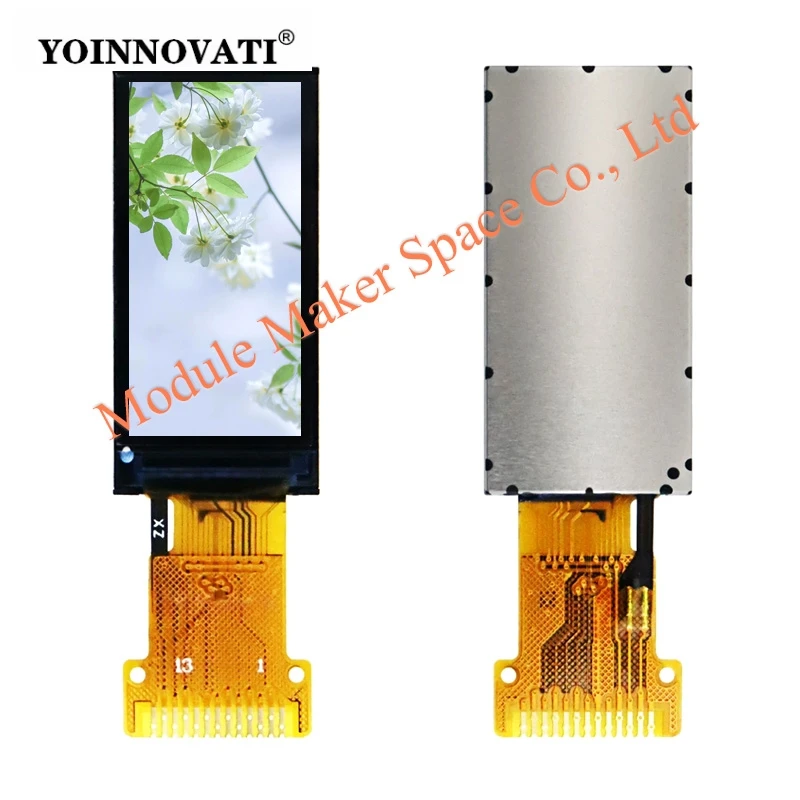 1.0 Inch Small TFT LCD Screen ST77912 Driver IC 120x240 4-Wire SPI Full Color Display Module with 13-Pin Solder Type LCD Module