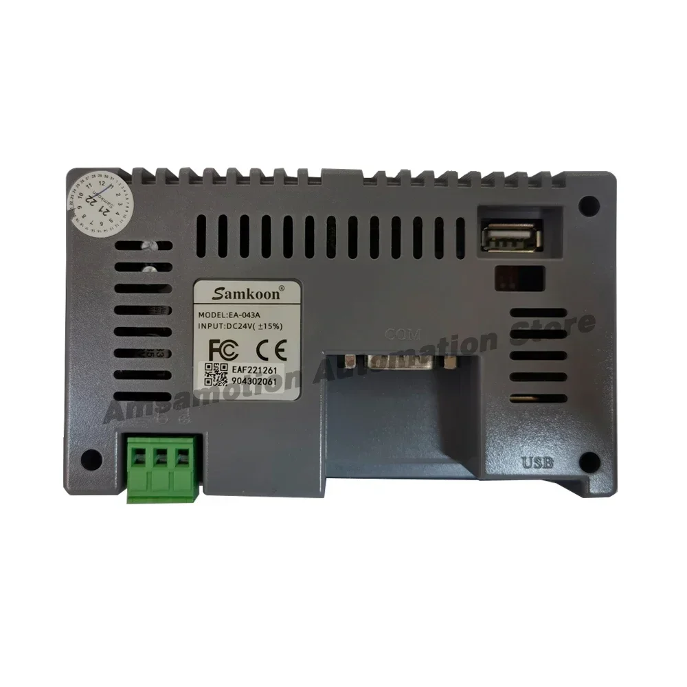 4.3 بوصة Samkoon SK-043QE EA-043A HMI لوحة شاشة لمس 480*272 عرض التحكم الصناعي واجهة آلة الإنسان