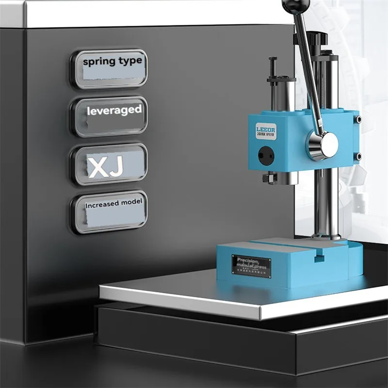 KOTUMY Precision Manual Press Manual Punching Machine Hand Press Hand Beer Machine Punching Punching Machine J03-0.2A Tools