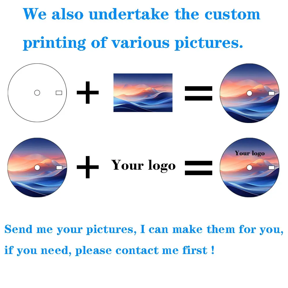 28.5mm watch dial NH35 dial astronaut custom dial color printing watch components compatible with NH35/36 movement - Image 5