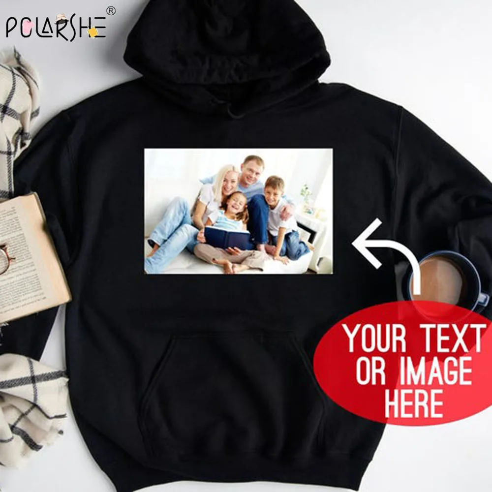 شخصية مخصصة صورة هوديي صورة صورة هوديي مخصص الأسرة Bff صور هوديي صورة مخصصة هدايا للجنسين عادية