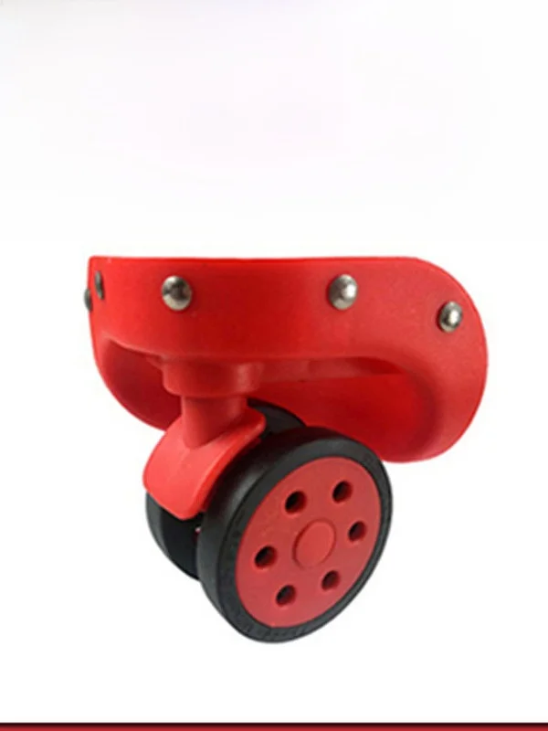 Red Decorative Rivet Wheel for Luggage Carryon Suitcase Universal Wheel Accessory Travel Bag Hardware Part No Brand