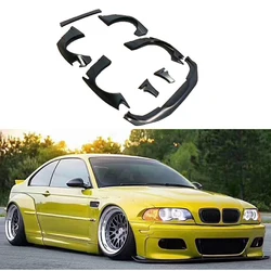 E46 FRP RESIN Wide Bodykit For BMW E46 sedan 4 door Body Kit Wide,100% tested well