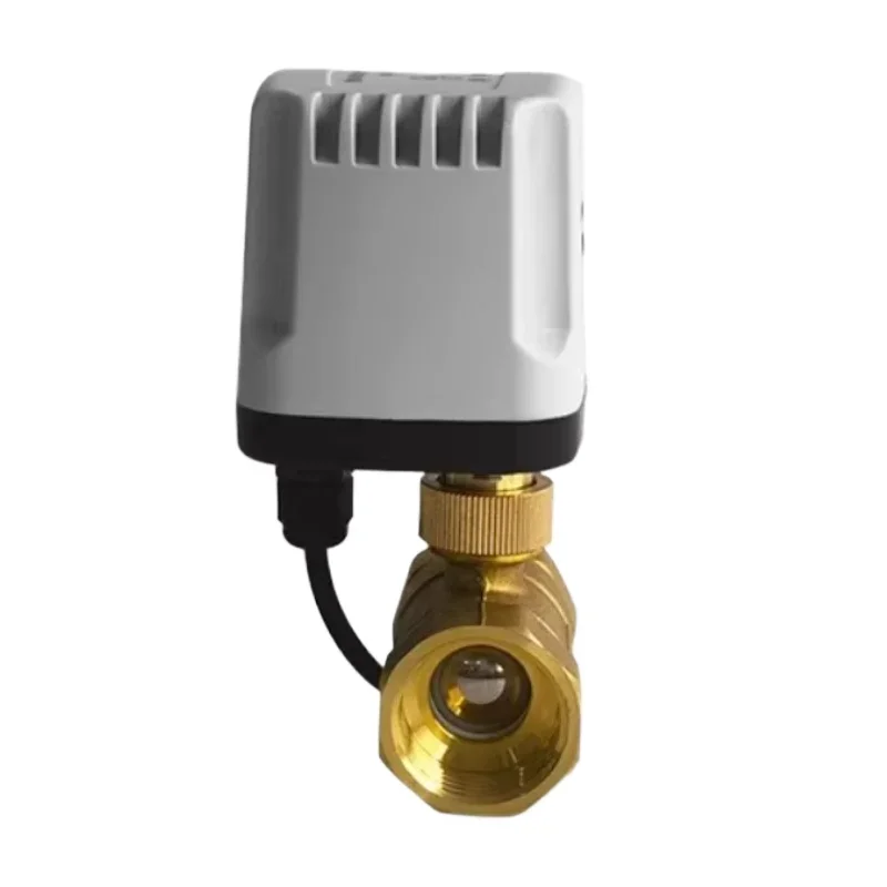 

Электрический двуходовой шаровой кран 220 В, двухпроводной, нормально закрытый, электрический водяной клапан, переключатель DC12V24 VAC220V