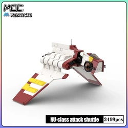 Star Movie MOC Bricks NU-class Attack Shuttle Large Building Block Toys Model DIY Collection Set Children Christmas Gifts