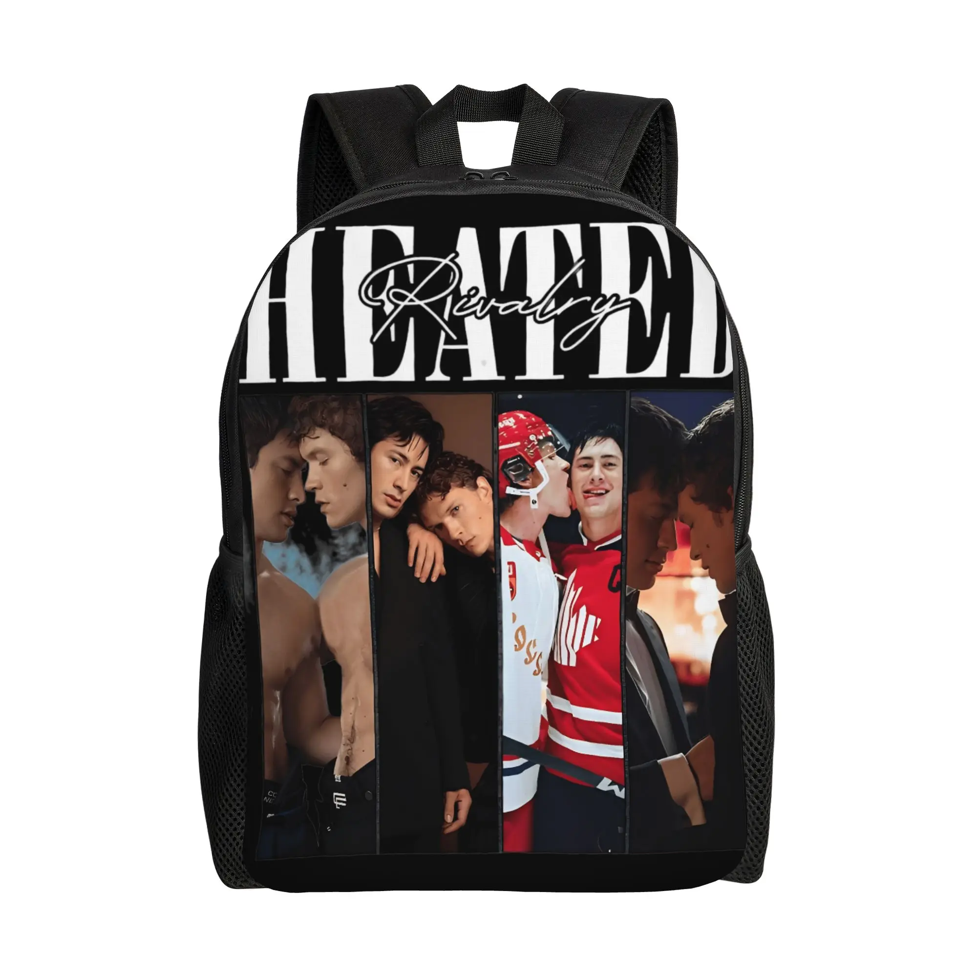 

Heated Rivalry Casual Backpack Outdoor Student Business Cute Hollanov Daypack for Men Women Laptop Computer Shoulder Bag