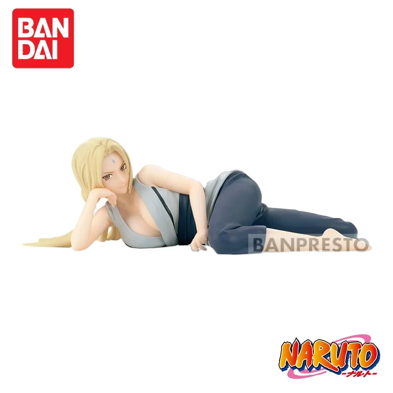 Figurine de dessin animé Bandai Naruto Shippuuden Tsunade, modèle d'ornements à collectionner, jouets cadeaux d'anniversaire, 100% originaux, en Stock