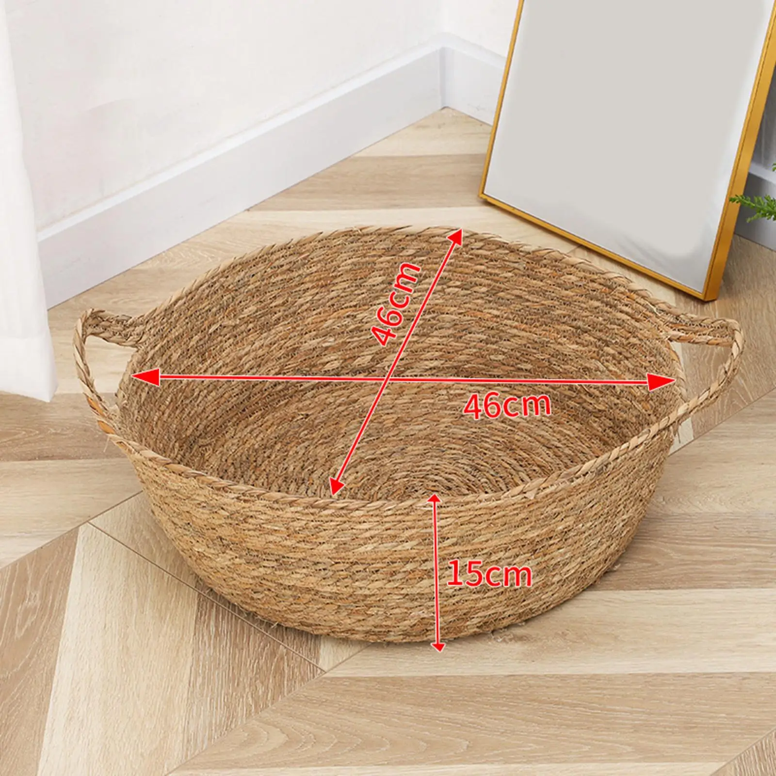 Handmade Woven Cat Bed 6