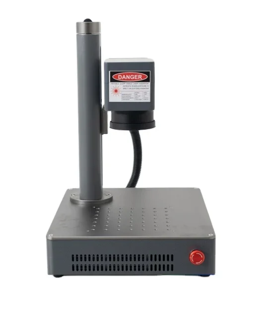 20W Desktop Portable Mini Fiber  Marking Machine for Metal and Non-metal Material Small  Engraving Machine