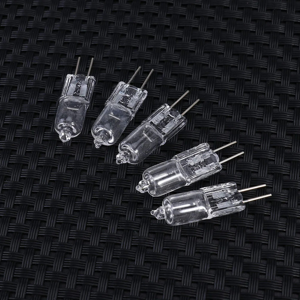 20 Pcs 20W 12V G4 Base Bi-Pin Crystal Lamp Halogen Bulbs for Cabinet Lighting Spotlight g4 light g4 led bulb