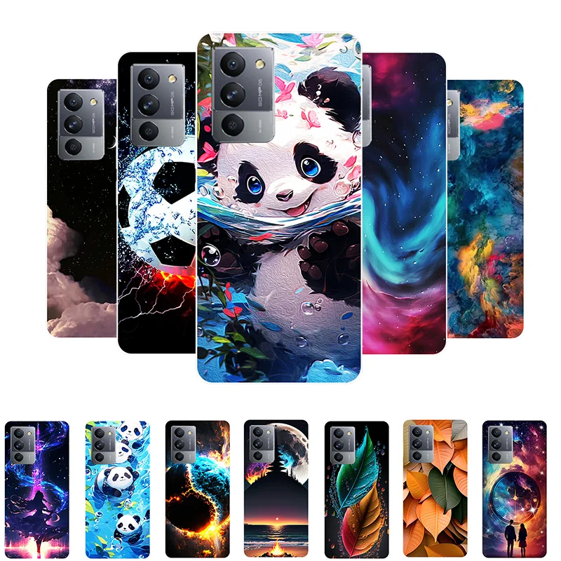 Case For Lenovo Legion Y70 L71091 Cute Panda Shockproof Silicone Cover For Lenovo Legion Y70 Y 70 Bumper LegionY70 Coque Fundas