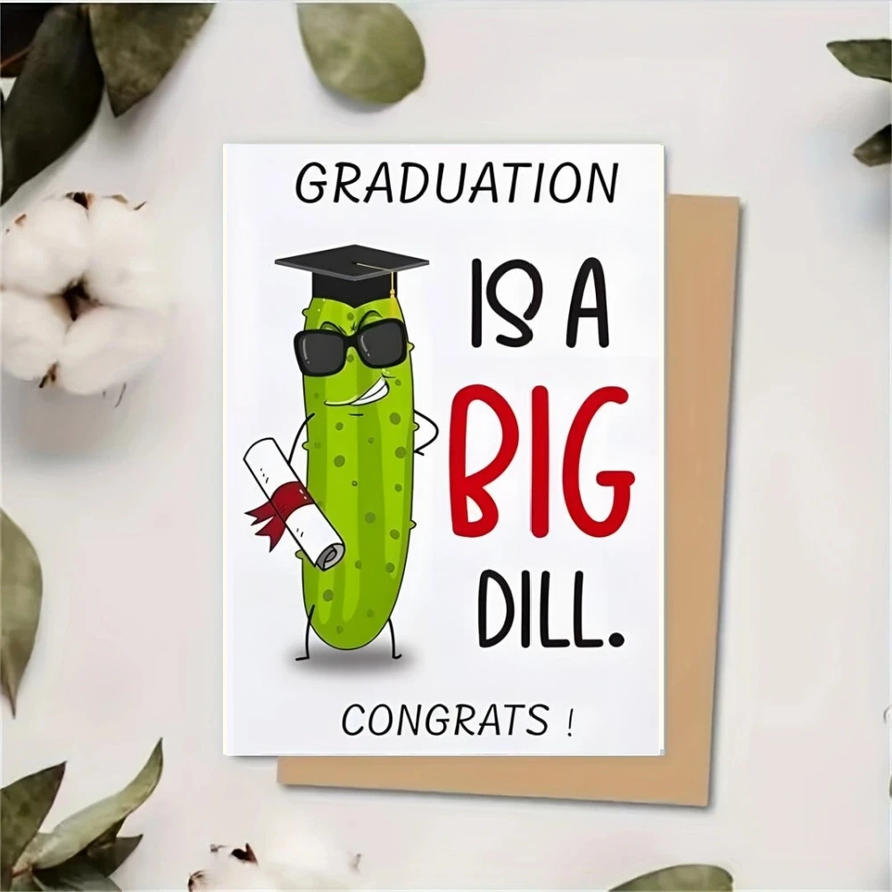 10pcs original Graduation greeting card funny and unforgettable gifts with envelopes unique and creative gifts Cute and Playful