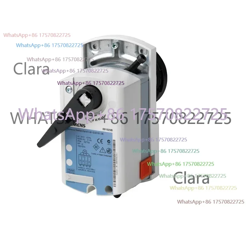 Clara Tools StoreGLB161.9E Electromotoric Rotary Actuator For Ball Valves Non-spring Return AC/DC 24 V DC 0/2-10V 10NmClara Too