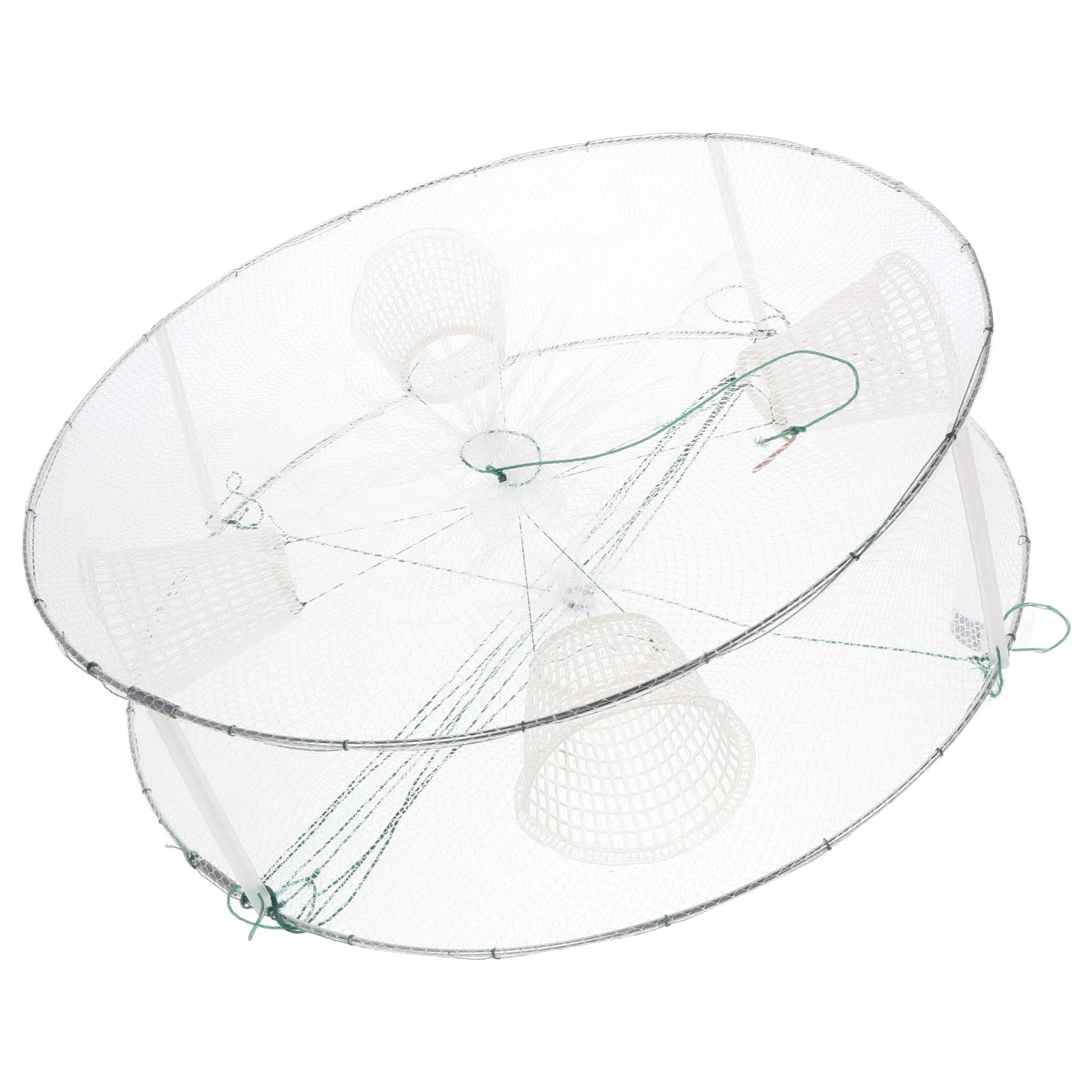 

Fishing Net Cage Traps for Small Crawfish Crayfish Catcher Crab Nets Durable PE Material Portable Storage Outdoor Tools