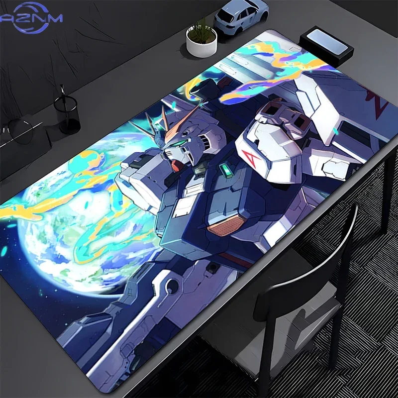 Popular Mouse Pad Large Gamer Keyboard Desk Mouse Mat Laptop Rubber Tapis Souris Gaming M-mechanical Warrior G-gundam Mousepad