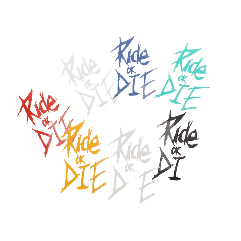 Bike Frame Sticker Ride Or Die Top Tube Sticker Bicycle Decals Decorative Frame Stickers Bike Stickers Bike Decal 1pc