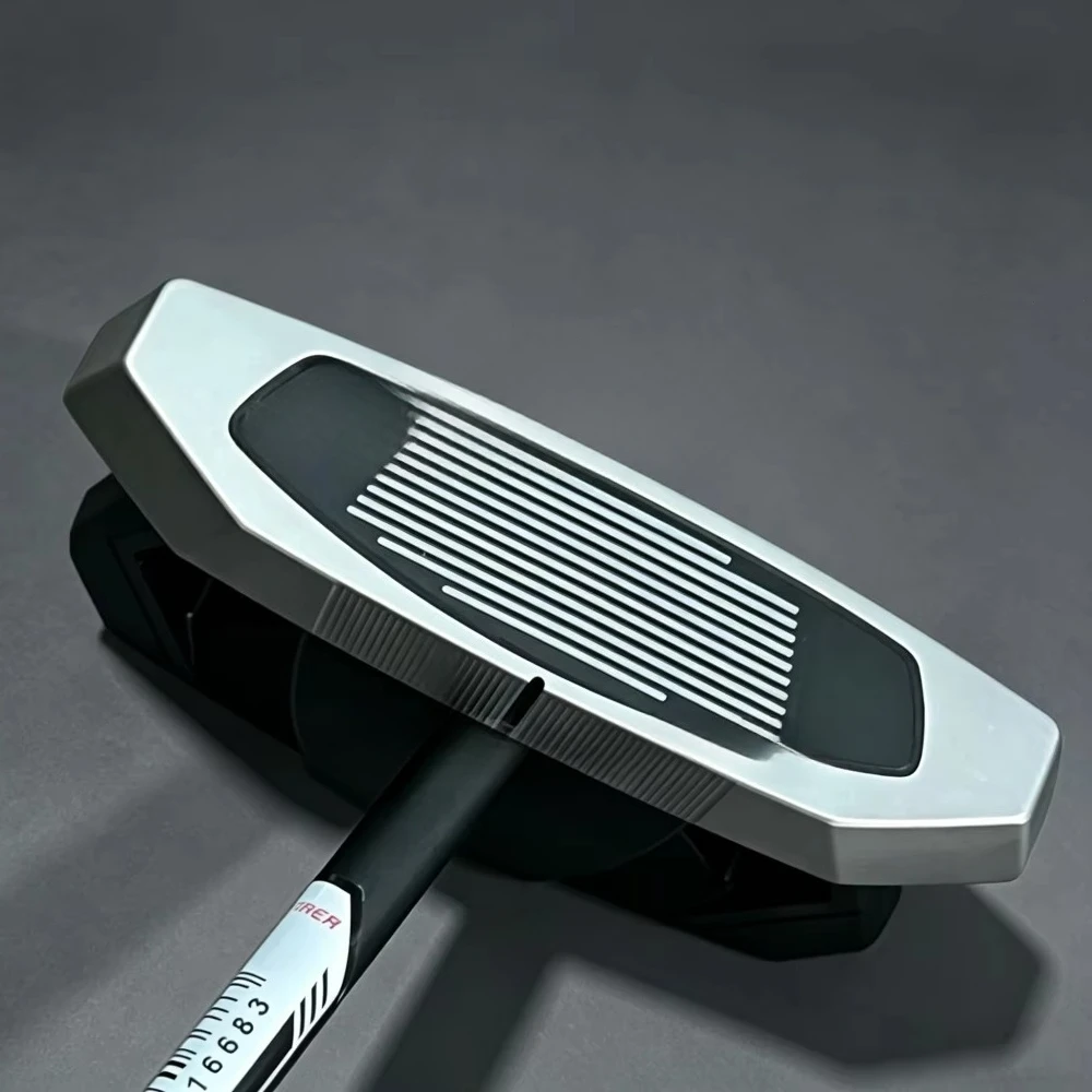 pro Mallet Golf Putter CNC Milled Insert High MOI Zero Torque  Style Golf Club With Headcover, Silver & Black Available