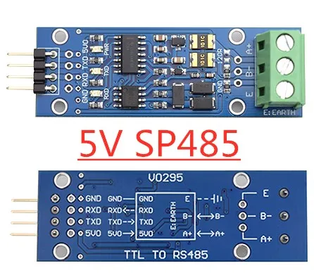 الغمر الذهب مجلس 5 فولت SP485 3.3 فولت SP3485 SP485 TTL إلى RS485 وحدة مستوى التحويل المتبادل الأجهزة التحكم التلقائي في التدفق