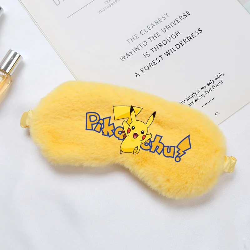Покемоны-Пикачу-Маска-для-сна-с-повязкой-на-глаза-Мягкие-маски-для-глаз-для-взрослых-Симпатичная-плюшевая-маска-Повязка-на-глаз-для-сна-Здоровье-Покрытие-для-глаз-Детский-подарок